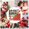 1 Set Christmas Puzzle Advent Calendar Durable Recyclable Fun Family Game for Creative Learning Countdown