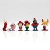 Festive Green Character Figurines Set For Christmas Decoration And Gifts