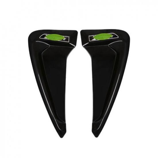 For BMW X3 F25 X4 F26 2014-2017 ABS Black Side Vent Fender Flank Cover Trim 2PCS
