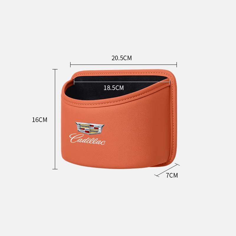 Multi-functional Car Trash Can Water Cup Holder Storage Bucket for Cadillac ATS BLS CT4 CT5 CT6 CTS ESCALADE SLR STS XT5 XT6 XTS