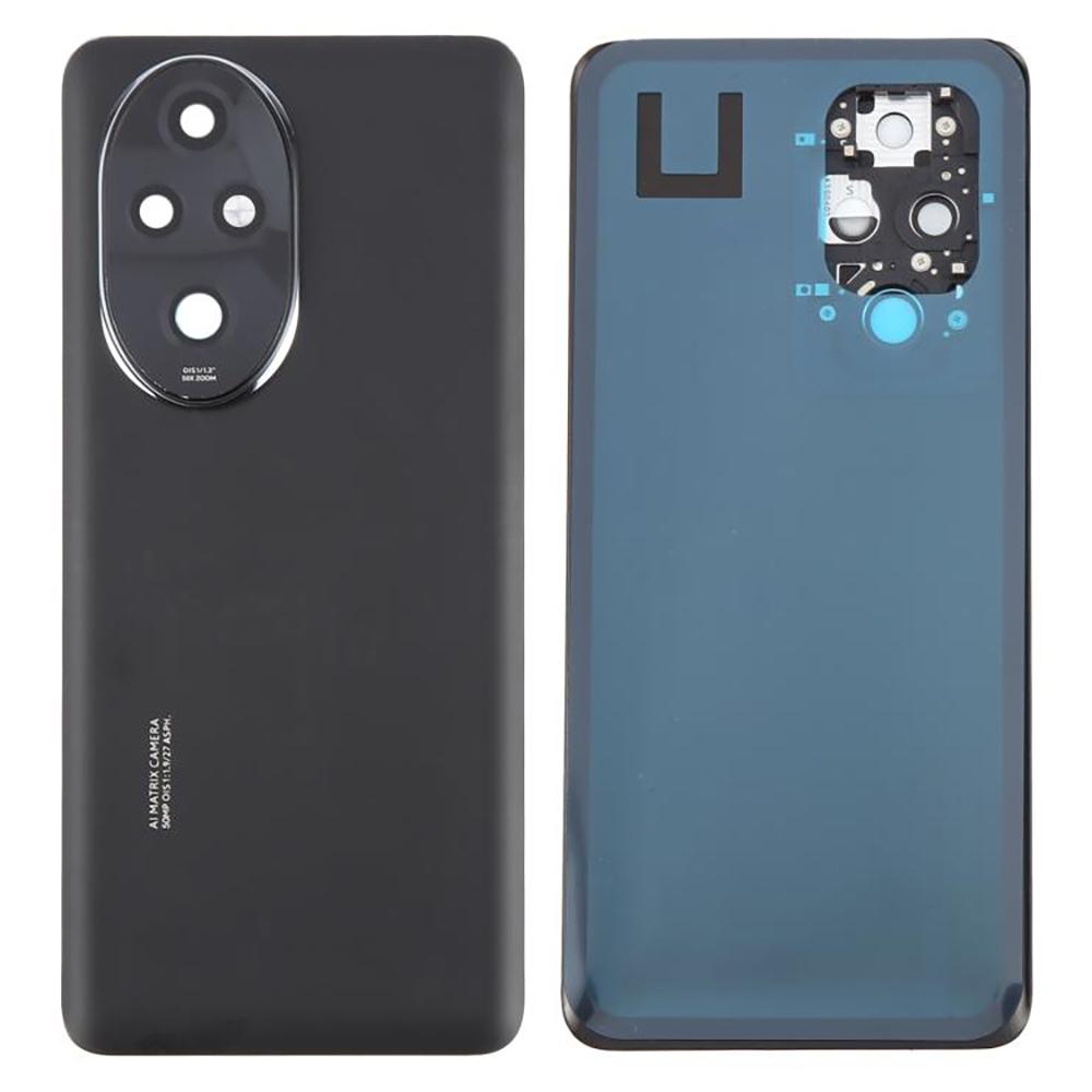 Для Honor 200 Pro 5G Задняя крышка аккумуляторного отсека с крышкой объектива камеры, запасная часть (Без логотипа)