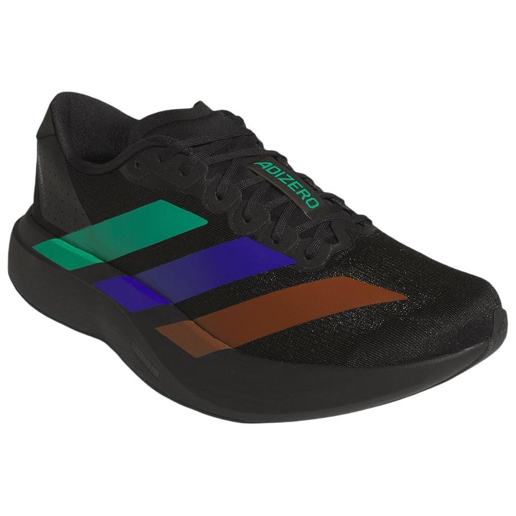 Pharrell X Adidas Adizero Evo SL Black Men Sneakers Core-Black Semi-Court-Green Semi-Lucid-Blue KI3392