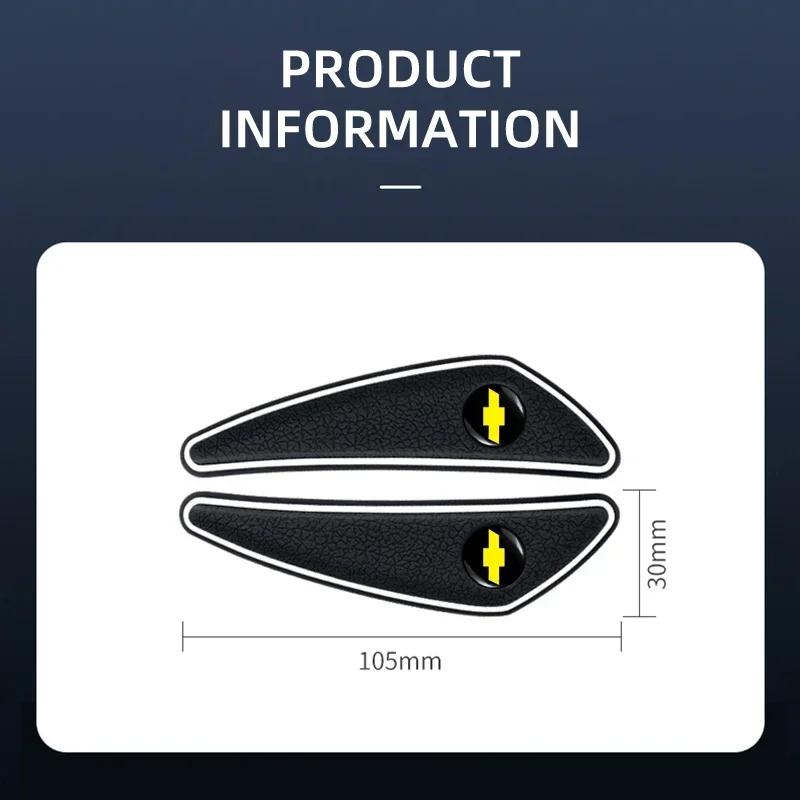 mkdr9 4pcs Car Door Bumper Strip Protection Strip For Chevrolet Spark Silverado Trailblazer Cruze Captiva Lacetti Aveo Accessories