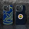 Крутой чехол для телефона с узором O-Turkey Fenerbahce-s для iPhone17, 16,15,14,13,12 Pro Max Черный Конфетный Матовый Ударопрочный Чехол