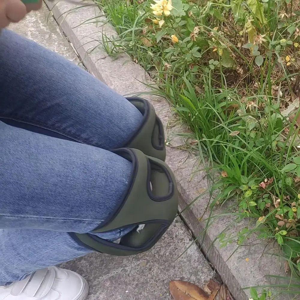 1 пара противоскользящих наколенников, регулируемая подушка для коленей, средства безопасности, садовые наколенники, работа