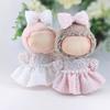 Handmade Fabric Princess Style Lantern Sleeve Solid Color Rhinestone Doll Costume Lolita Doll Dress Fashion Style 4 Styles