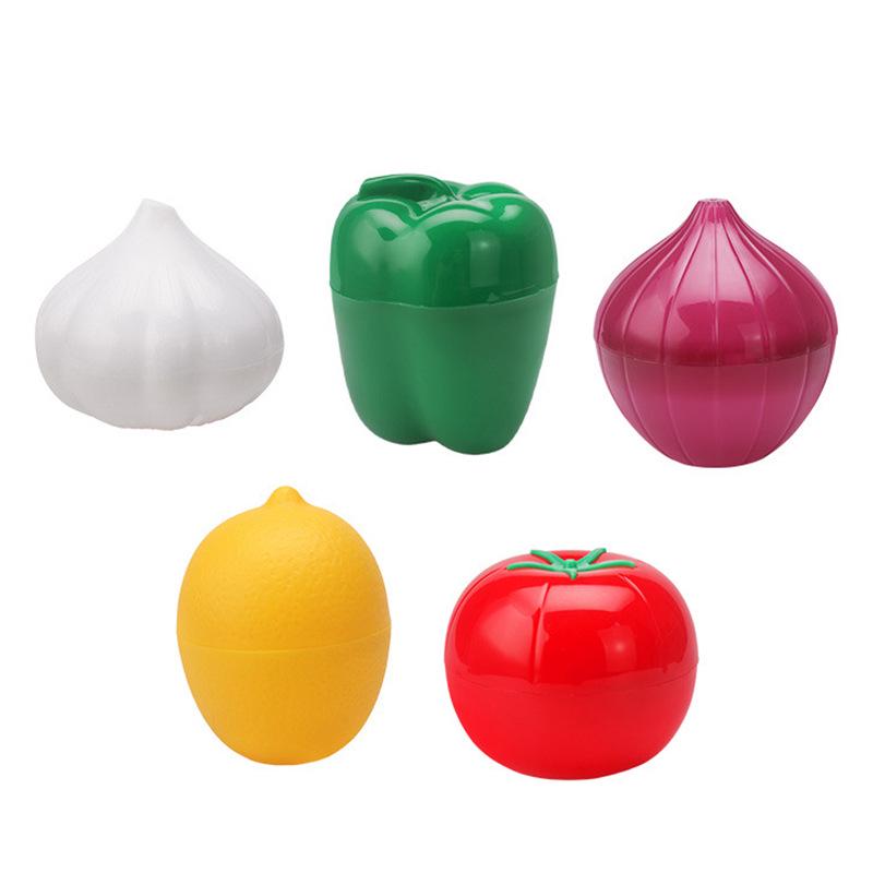 Креативный пластиковый контейнер для хранения помидоров и овощей, сохраняющий свежесть, герметичный кухонный инвентарь