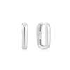 ANIA HAIE Wide Paper Clip 925 Silver Earrings E058-08H