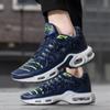 Air Cushion Shoes Air Mesh Breathable Cushioning Lace Up Men's Sports Shoes Outdoor Training Running Shoes