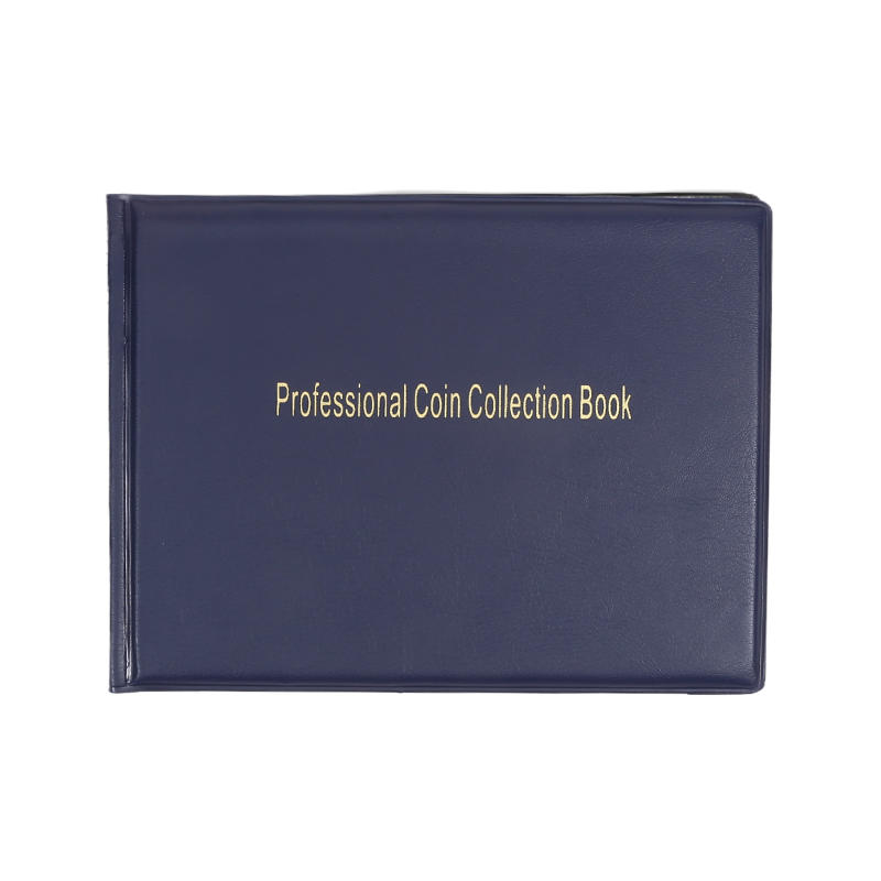 Pretty Pockets Coin Album for Collectors Coin Collection Book Holder Display Storage Album Home Large Capacity Collecting Book