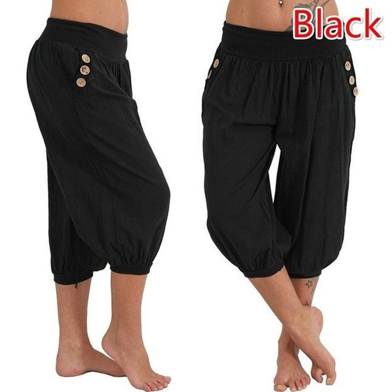 Летние женские крутые брюки, повседневные свободные широкие брюки больших размеров, удобные брюки для отдыха