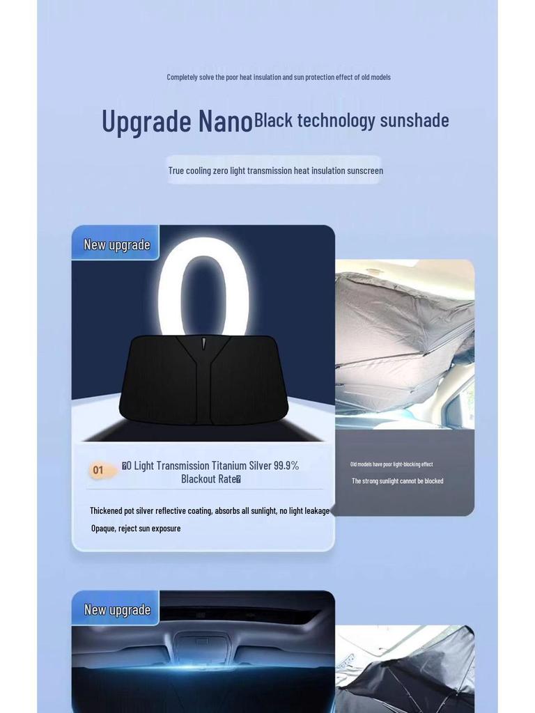 Солнцезащитный козырек Geely Galaxy L6/L7: Летняя защита от жары и солнца для лобового стекла