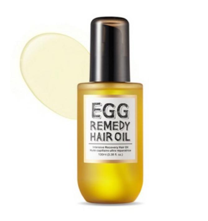 Too cool for school Масло для волос Egg Remedy 100 мл – Питание и уход для блеска