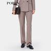 PORTS Women's Straight-Leg Wool Blend Trousers