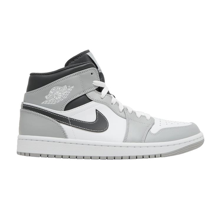 Jordan 1 Средний светлый дымчатый серый антрацит