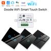 Умный дом Стеклянный Zigbee Переключатель RF433 Автоматическое затемнение Сенсорная панель Tuya Wifi Умный переключатель управления