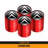APF2  1Set Car Styling Metal Wheel Tire Valve Caps Dust Accessories For Citroen C1 DS3 C2 C3 Vts C4 Saxo C4L C5 C6 C8 Xsara C3-XR