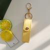 1Pc Mini Portable Key Bag Lipstick Lipstick Cosmetics Storage Bag Leather Lip Balm Bag Keychain Holder Protective Cover
