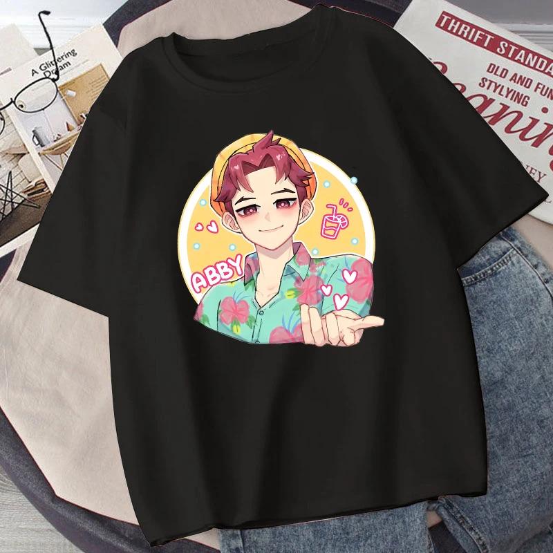 KPop Demon Hunters Child T-shirt Anime Character Print Short Sleeve Tees Girls' Summer Casual Tops Kids Birthday Gifts