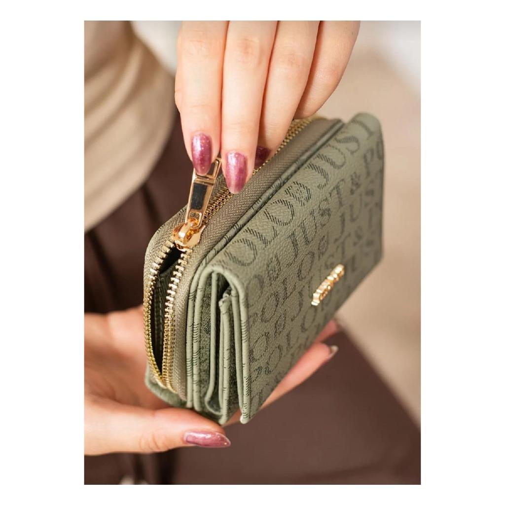 Orange Wallet Multi Compartment Wallet