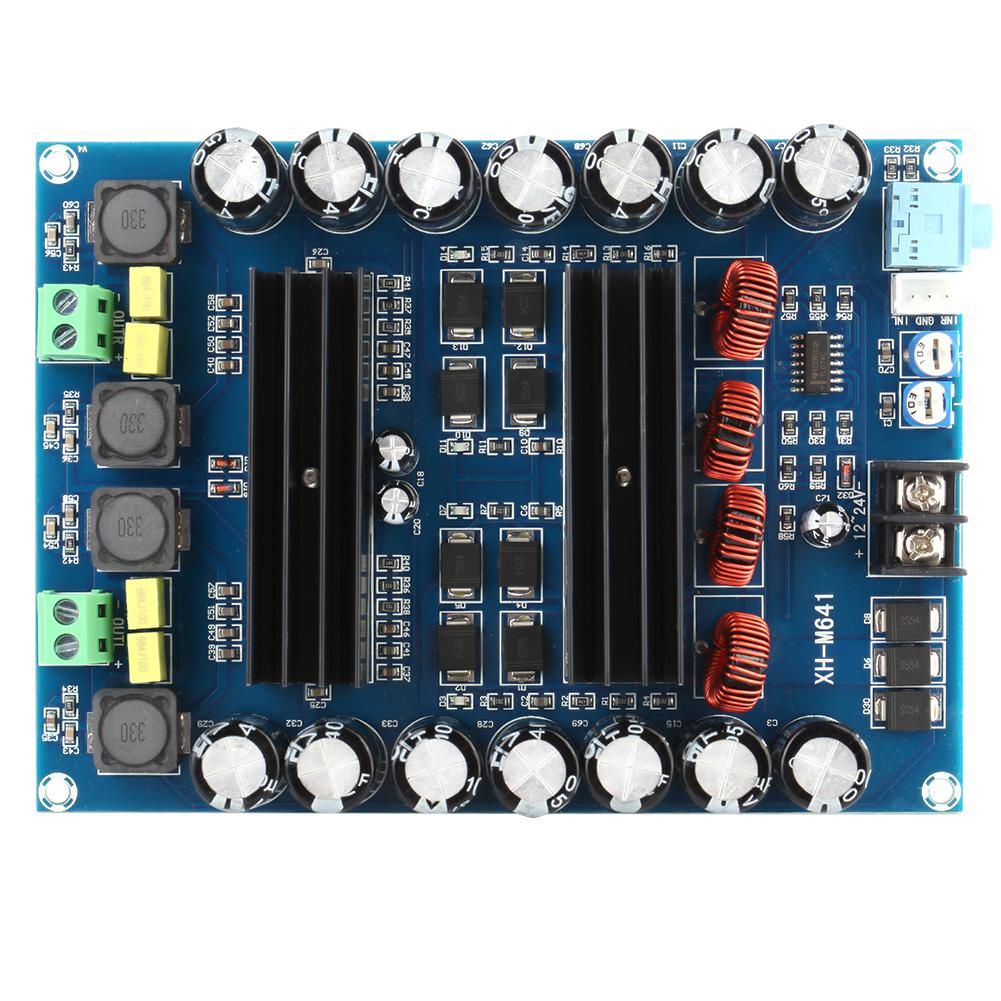 DC 12V 24V TPA3116D2 2*150W Digital Audio Amplifier Board 2 Channel with Boost