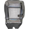 Driver Bottom Seat Cover Cloth Replacement Gray Fit for Ford F150 XLT 2015 2016 2017 2018