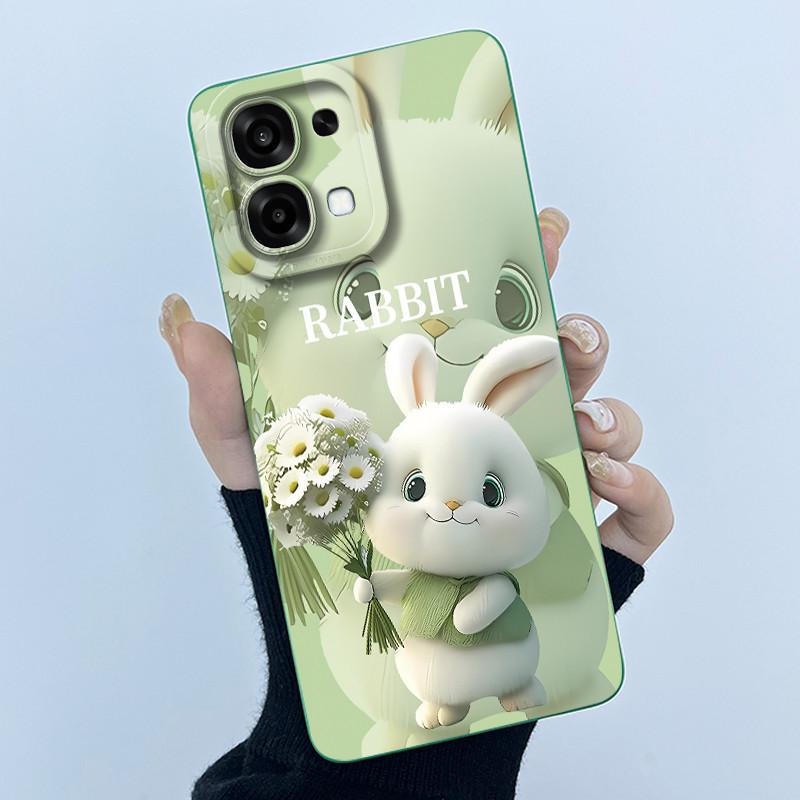 Case For Oppo A6 Pro Cute Panda Sweet Girls Cats Silicone Soft Protective Cover For OppoA6 Pro A6Pro 4G 5G 2025 Bumper Casing