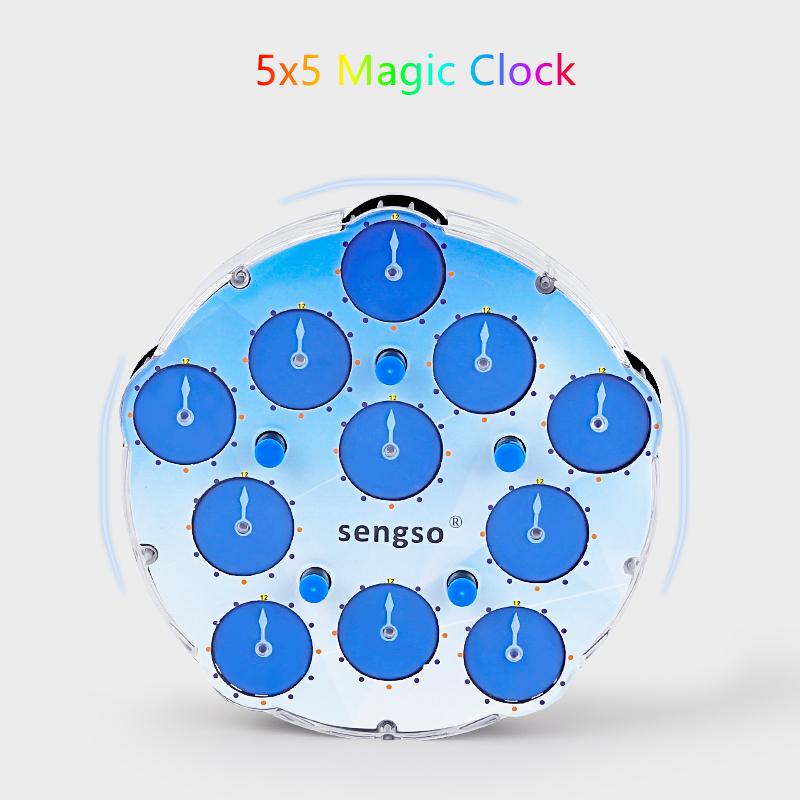 Magnetic Magic Clock 3x3x3 Magic Clock 4x4 Magic Clock 5x5 Magic Clock 3x3 Magic Cube Clock Magnetic Speed Cube Clock Toy