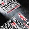 ДЛЯ TOYOTA TRO GR Прочная Водонепроницаемая Светоотражающая Декоративная Наклейка Защита от Царапин Для Мотоцикла Автомобиля Шлема Холодильника Аксессуары