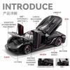 1:24 KNSG Jesko Absolut ONE 1 Gemera GT Суперкар Сплав Металл Литье под давлением Модель Автомобиля Домашний Декор Настольный Дисплей Украшение День Рождения