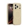 Жидкий силиконовый чехол для IPhone 17, матовый, с магнитной зарядкой, полноразмерный, ударопрочный, мягкий чехол для Apple 16