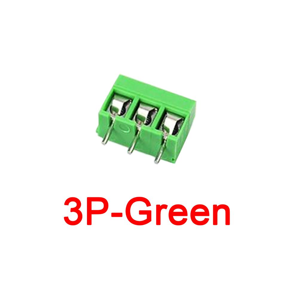 20 шт. KF301 KF301-2P KF301-3P KF301-4P KF301-5.0 для крепления на печатной плате синий зеленый шаг 5,0 мм прямые контакты комбинированный винтовой клеммный блок разъем