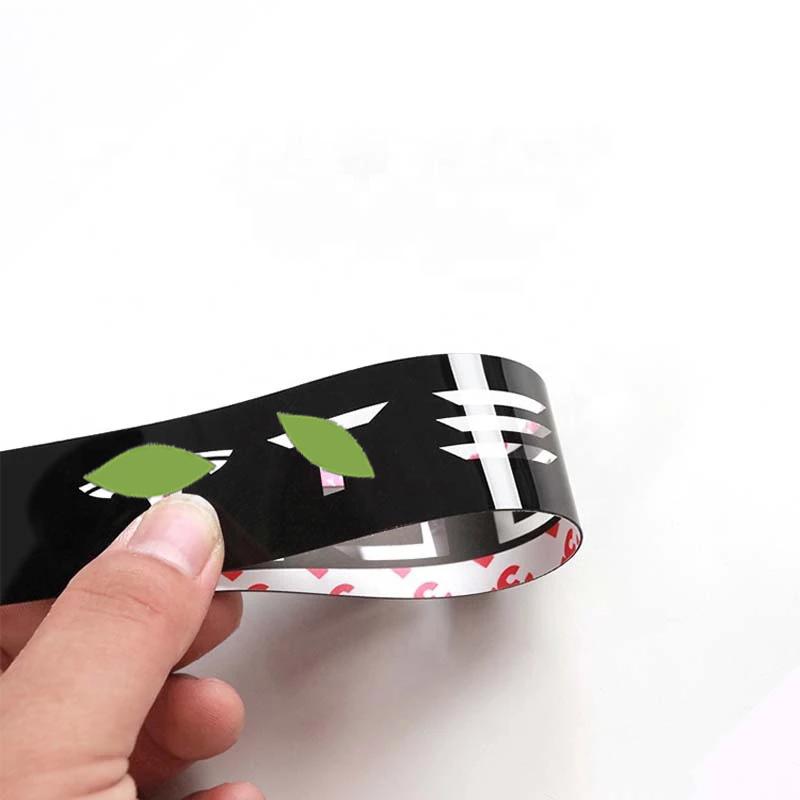 Для Tesla model 3/S/X наклейки на заднее стекло автомобиля, индивидуальный логотип, задний фонарь, 3D стоп-сигнал, декоративные наклейки для Tesla