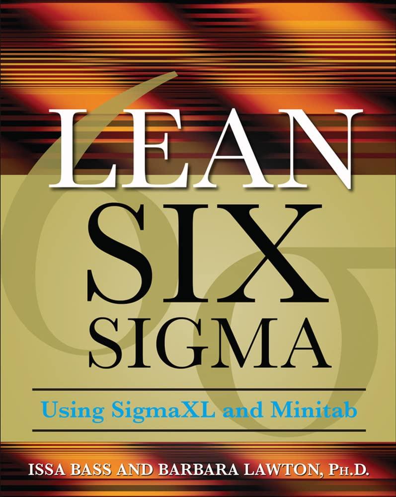 Бережливый Шесть Сигм с использованием SigmaXl и Minitab