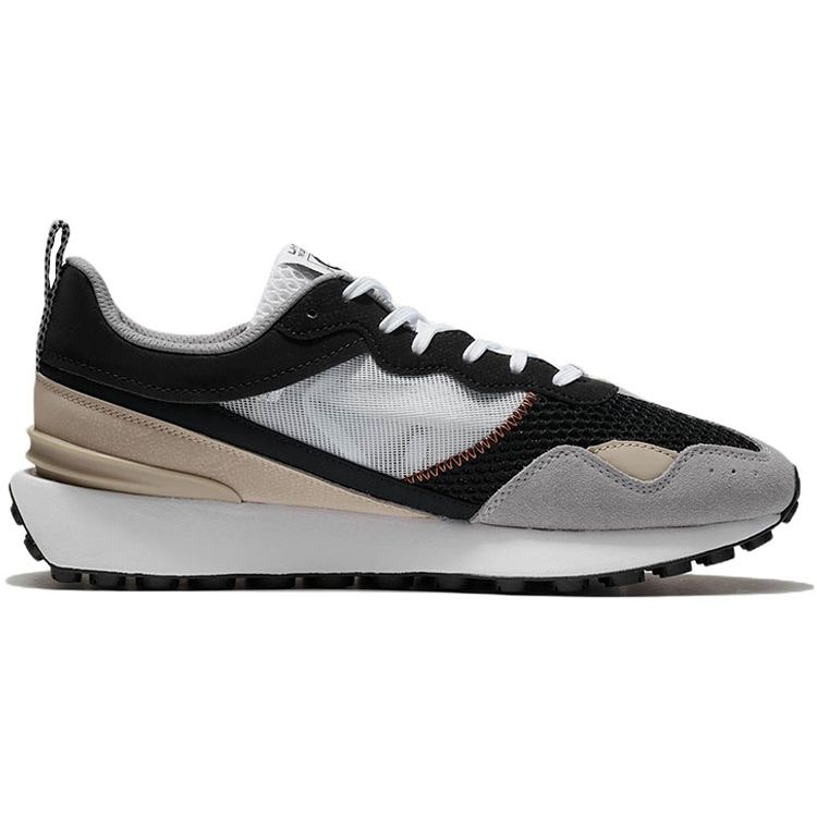 Li Ning Fang Yuan Classic Fashion Low Top Casual Shoes Men Sneakers Black Gray AGCS017-1