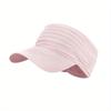 Спортивная кепка-козырек унисекс для улицы, для бега, от солнца, весна/лето, из эластана, от солнца