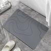 Super Absorbent Bathroom Anti-slip Mat 40x60cm Kitchen Floor Mat New Entrance Carpet