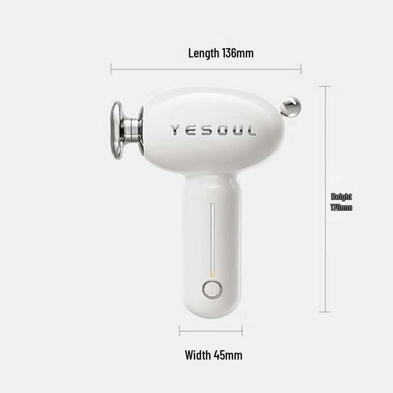 YESOUL MG16 Нагреваемый перкуссионный массажер Пистолет CN вилка (адаптер в комплекте)