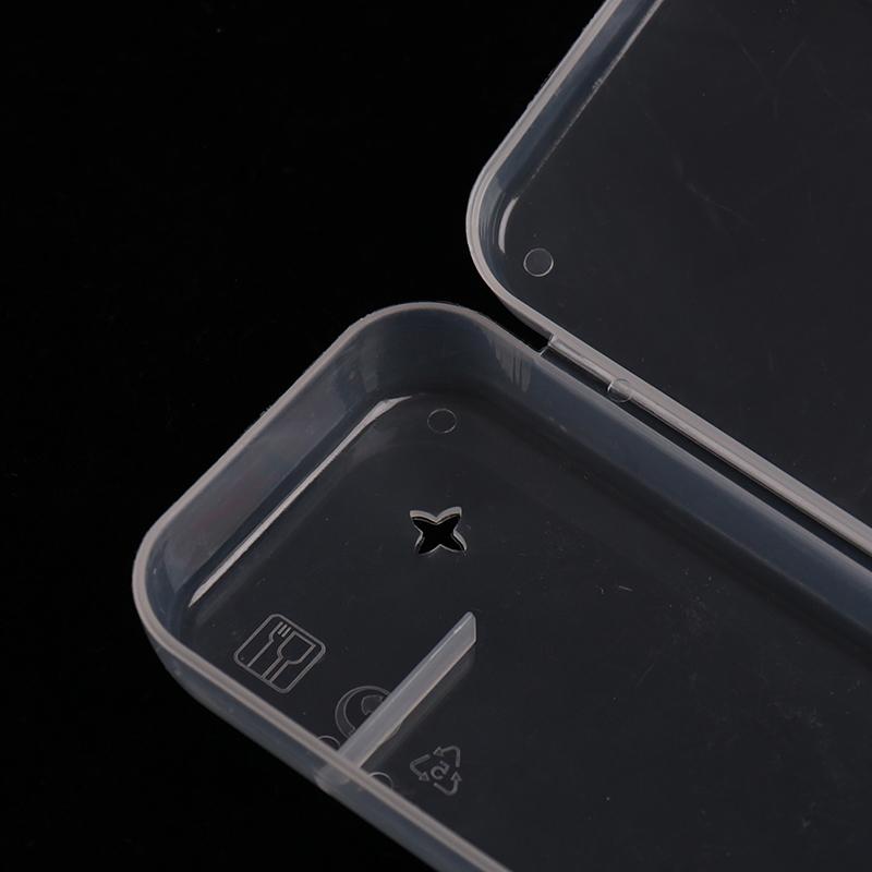 Практичный пластиковый прозрачный коллекционный футляр для хранения бритв