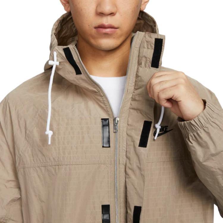 Nike Клубные куртки и пальто Мужские Хаки FN3109-247