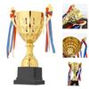 Футбольный Соревнование Детский Малый Призовой Кубок Металлический Корпоративный Трофей для Командного Спортивного Соревнования