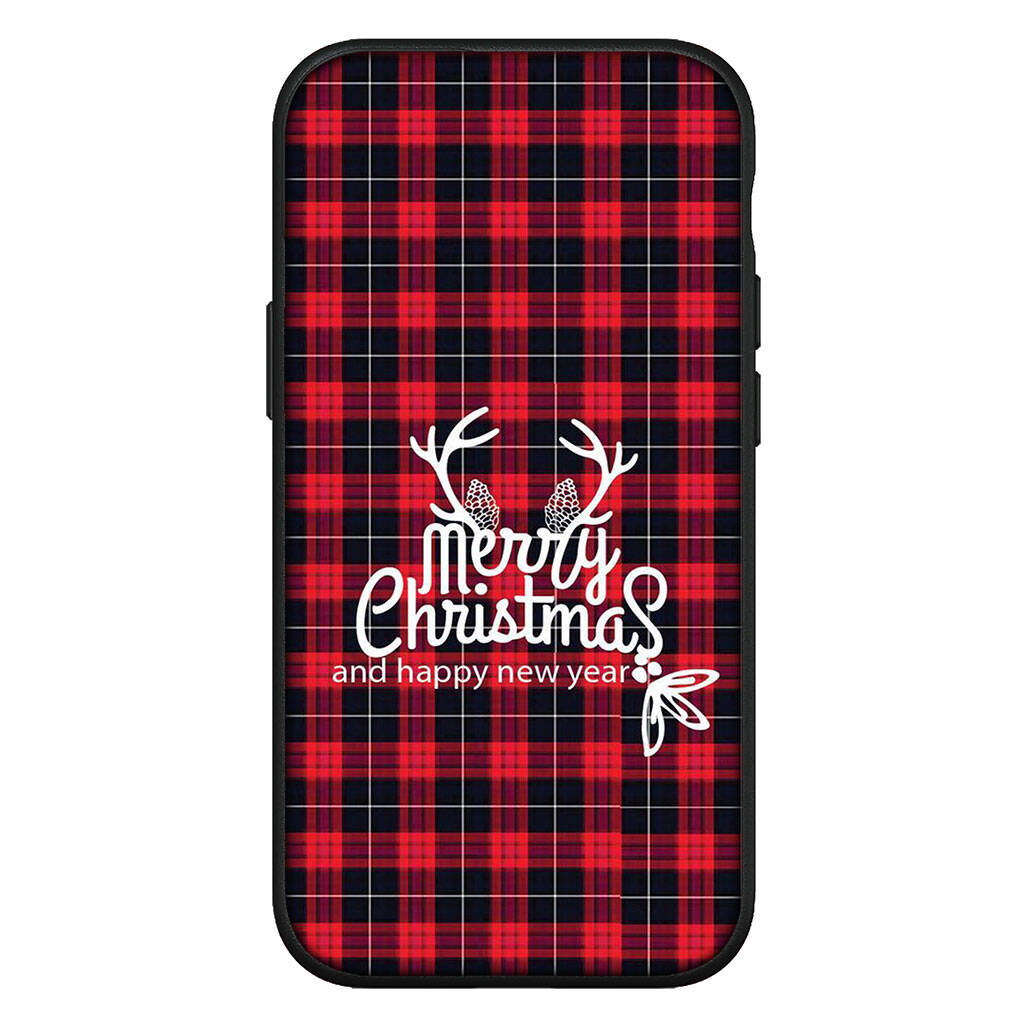 Чехол для iPhone 17 16 15 Xiaomi Poco Redmi Note 14 13 12 11 Pro Max 9 16e Samsung Galaxy S25 S24 S23 OPPO Huawei С Рождеством Олень Чехол для телефона
