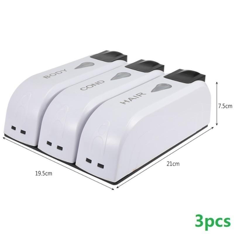 1/2/3 шт. настенный дозатор жидкого мыла для ванной и кухни, бутылка для мыла, пластиковый гель для душа, ручная работа