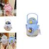 Large Capacity Children's Water Bottle With Straw Ideal For School And Outdoor Use