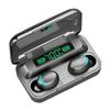 Водонепроницаемые беспроводные спортивные наушники IPX7 9D стерео TWS Bluetooth 5 0 CVC8 0 шумоподавление со светодиодным дисплеем и зарядным кейсом