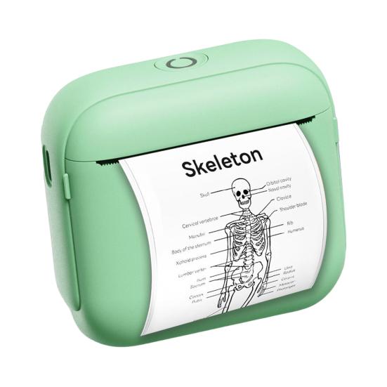 Мини Термопринтер Портативный Безчернильный Создатель Наклеек Компактный Карманный Принтер для Заметок