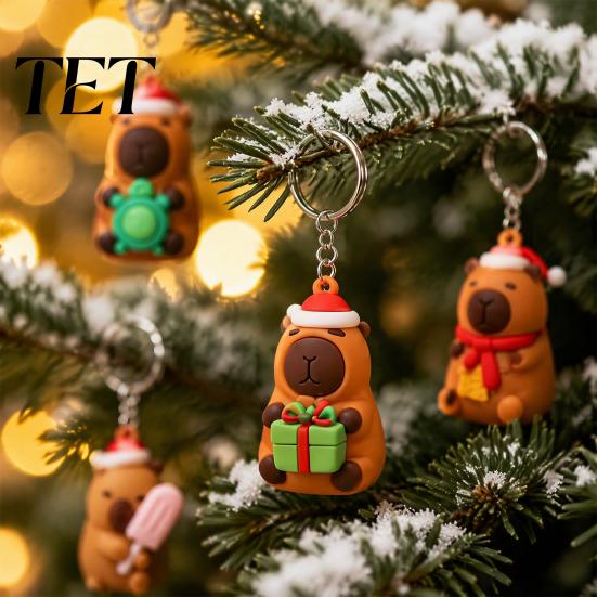 Novelty Box Toys 2026 Advent Calendar, 24 Days Cute Animal Keychains Christmas Countdown Party Favors Mini 3D Collectible Figures, Holiday Gift
