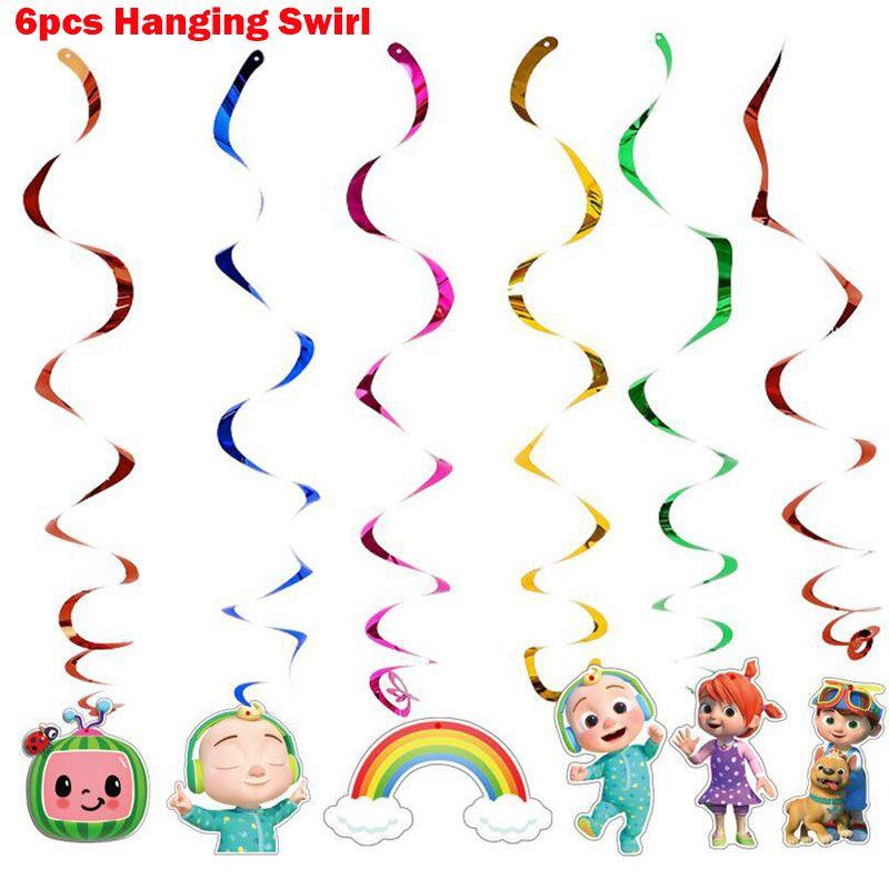 Яркий набор принадлежностей для семейного дня рождения с веселыми тарелками и элементами декора