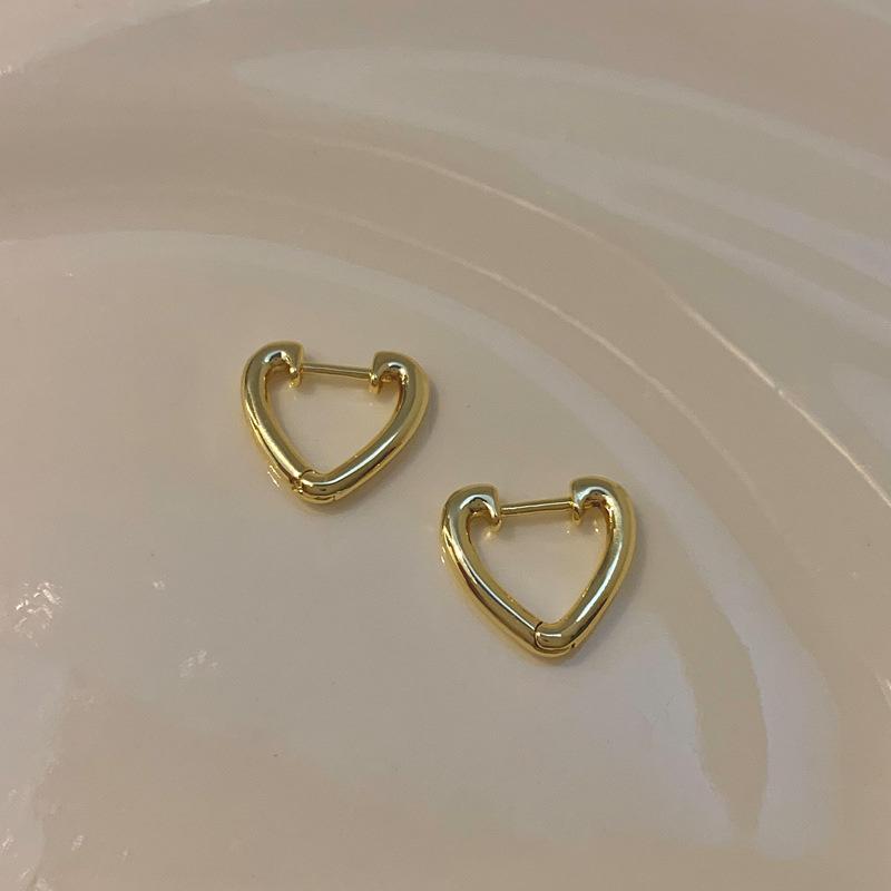 Глянцевые серьги-кольца с полыми звездами для женщин, винтажные геометрические серьги золотого цвета, рождественские украшения в подарок