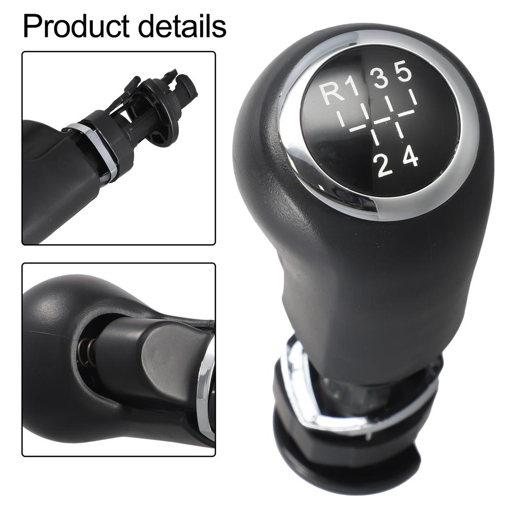 5-ступенчатая ручка переключения передач рычаг для Opel для Vauxhall Corsa D 2006-2014 автоматические переключатели передач головка штока ABS детали интерьера